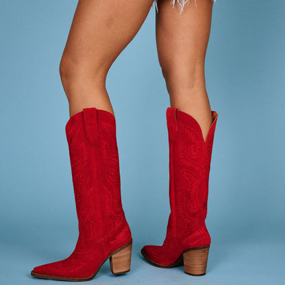 EVITA LEATHER BOOT