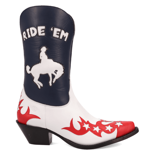 COWGIRL LEATHER BOOT
