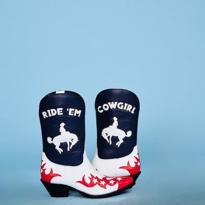 COWGIRL LEATHER BOOT