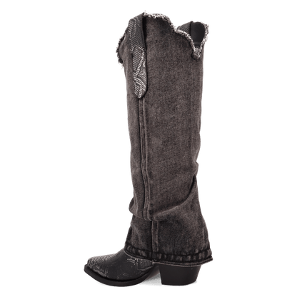 SHABBY LEATHER BOOT