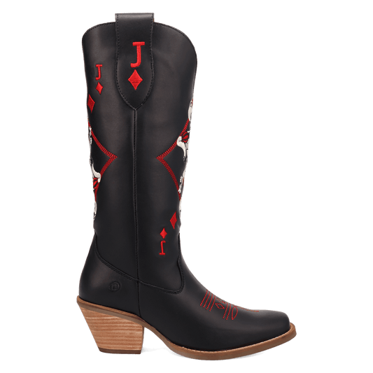 JACK OF DIAMONDS LEATHER BOOT