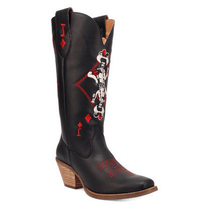 JACK OF DIAMONDS LEATHER BOOT