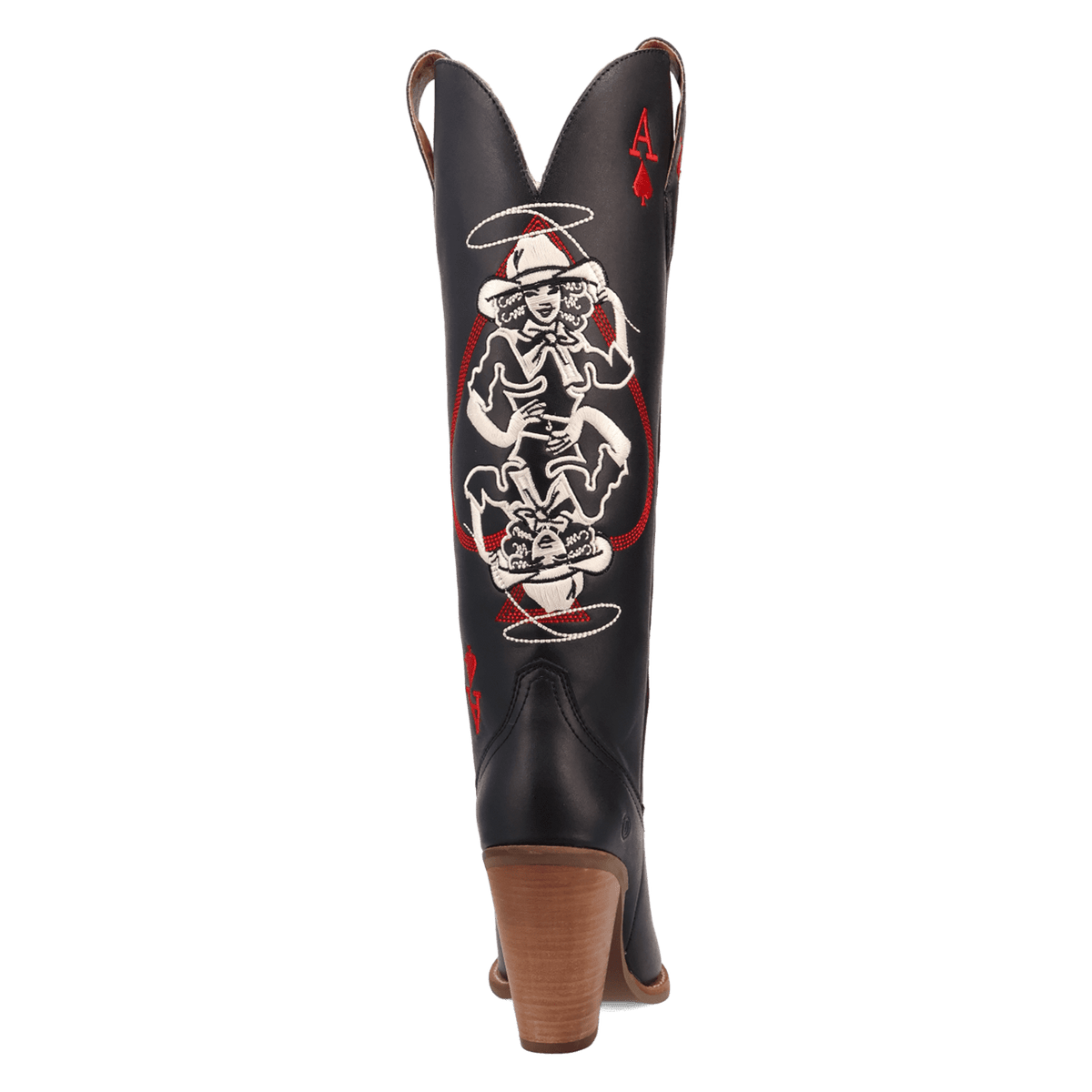ACE OF SPADES LEATHER BOOT