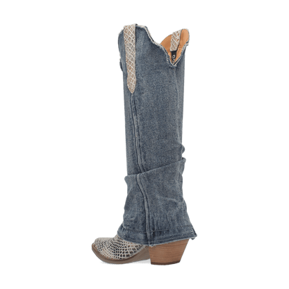 SHABBY LEATHER BOOT