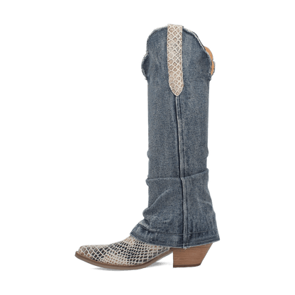 SHABBY LEATHER BOOT