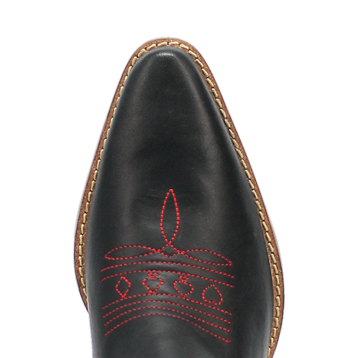 QUEEN A HEARTS LEATHER BOOT