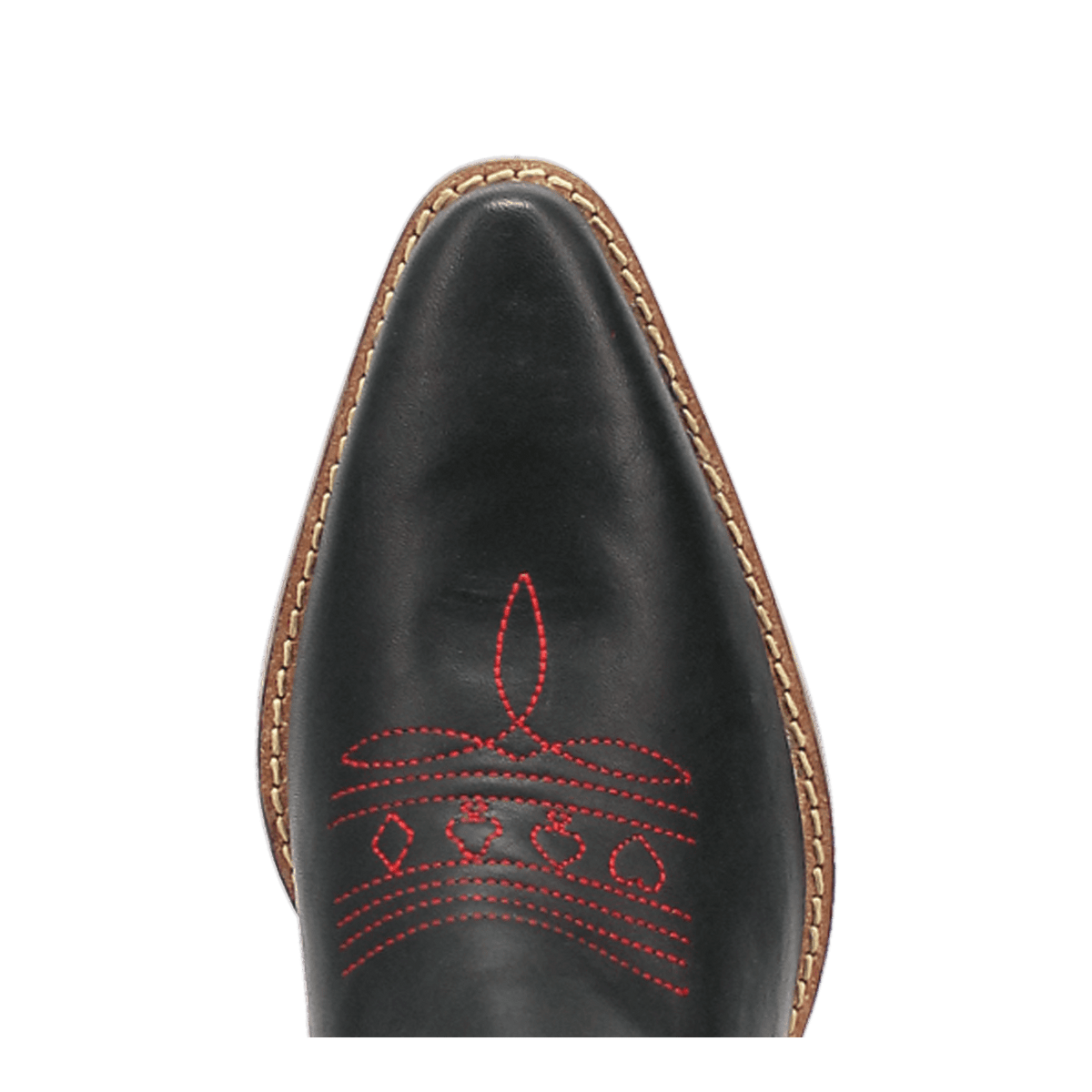 QUEEN A HEARTS LEATHER BOOT
