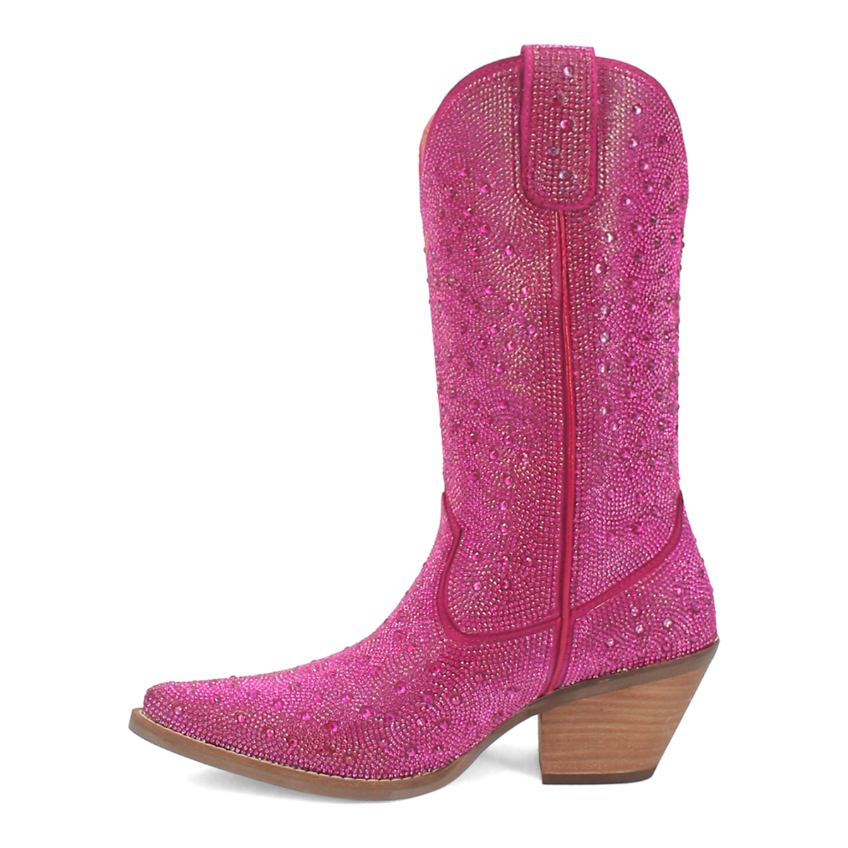 SILVER DOLLAR LEATHER BOOT