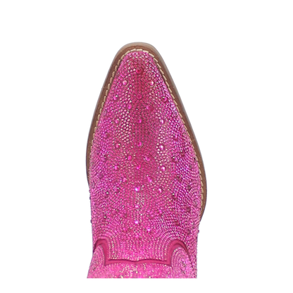 SILVER DOLLAR LEATHER BOOT