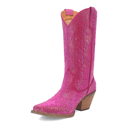 SILVER DOLLAR LEATHER BOOT