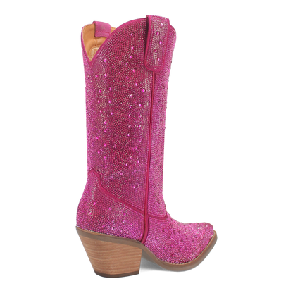 SILVER DOLLAR LEATHER BOOT