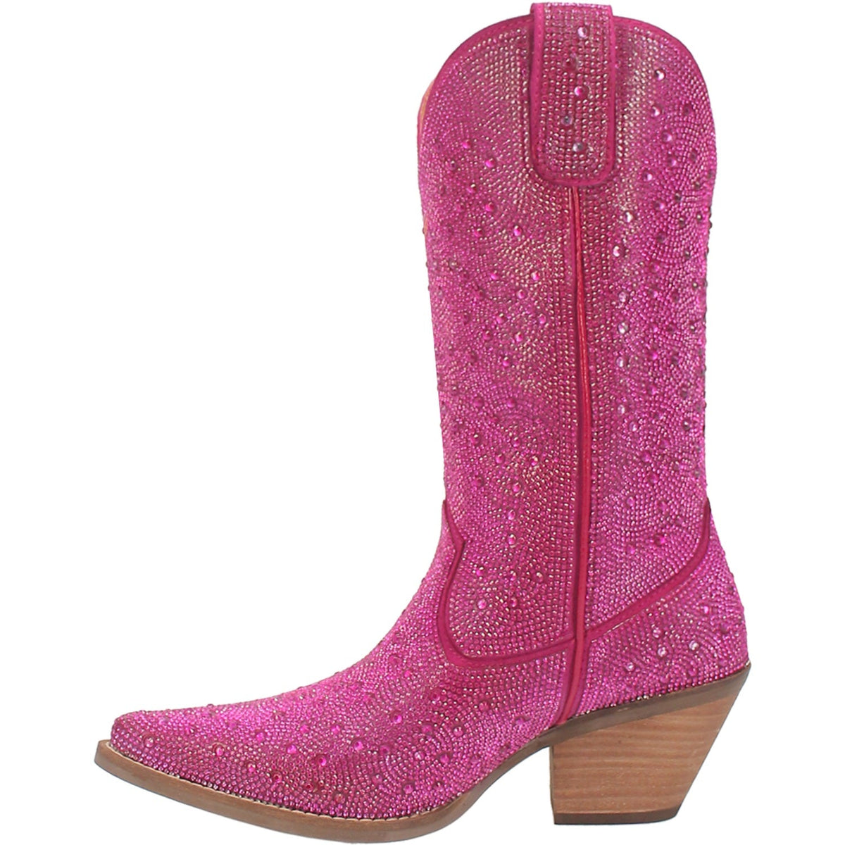 SILVER DOLLAR LEATHER BOOT