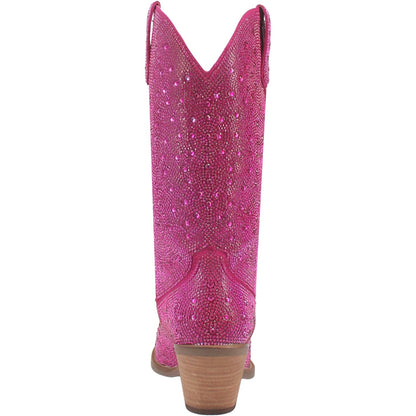 SILVER DOLLAR LEATHER BOOT