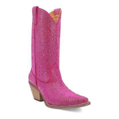 SILVER DOLLAR LEATHER BOOT