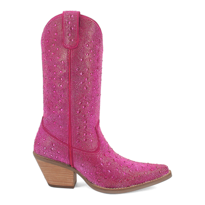 SILVER DOLLAR LEATHER BOOT