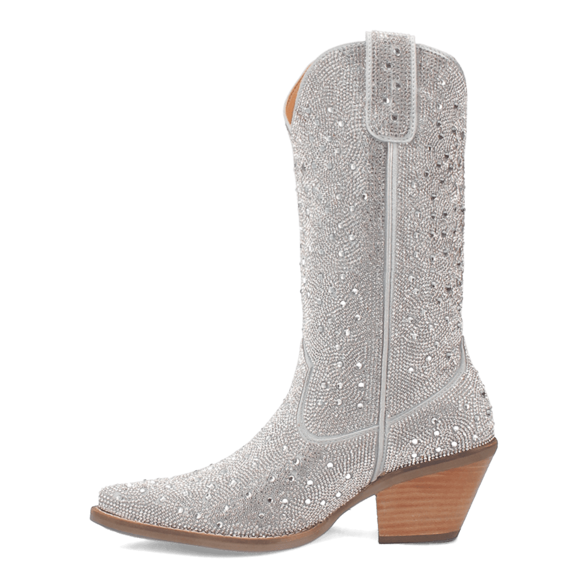 SILVER DOLLAR LEATHER BOOT