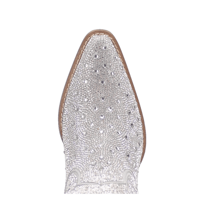 SILVER DOLLAR LEATHER BOOT