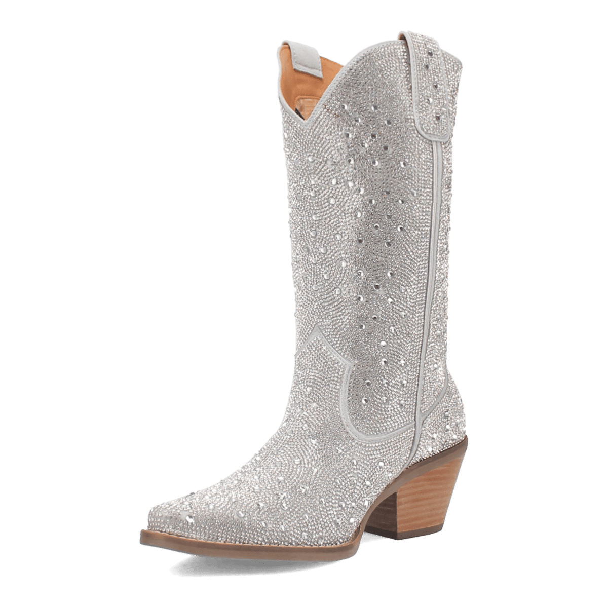 SILVER DOLLAR LEATHER BOOT
