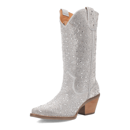 SILVER DOLLAR LEATHER BOOT