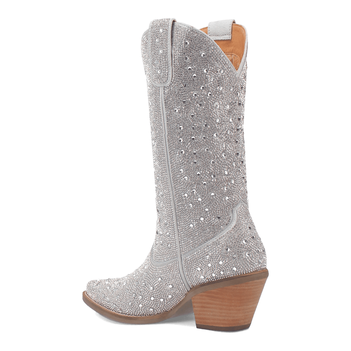 SILVER DOLLAR LEATHER BOOT