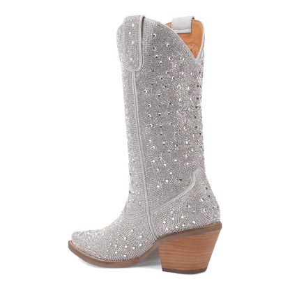 SILVER DOLLAR LEATHER BOOT