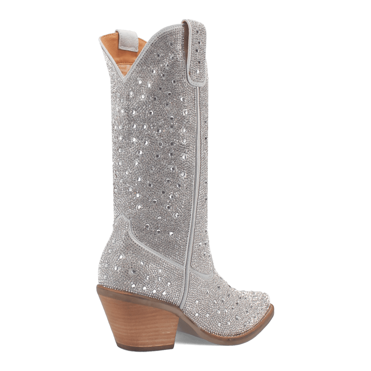 SILVER DOLLAR LEATHER BOOT