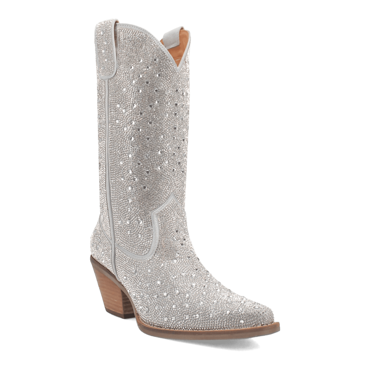 SILVER DOLLAR LEATHER BOOT