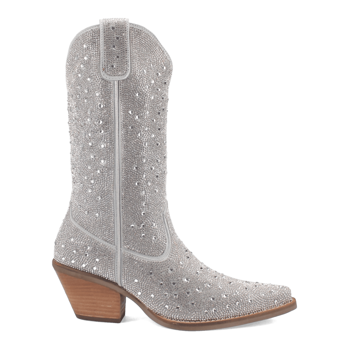 SILVER DOLLAR LEATHER BOOT