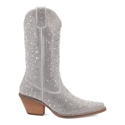 SILVER DOLLAR LEATHER BOOT