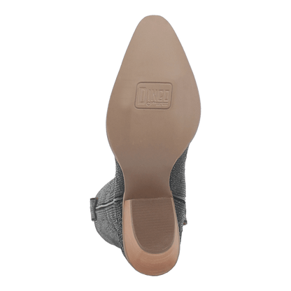 SILVER DOLLAR LEATHER BOOT