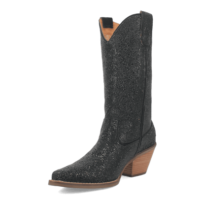 SILVER DOLLAR LEATHER BOOT