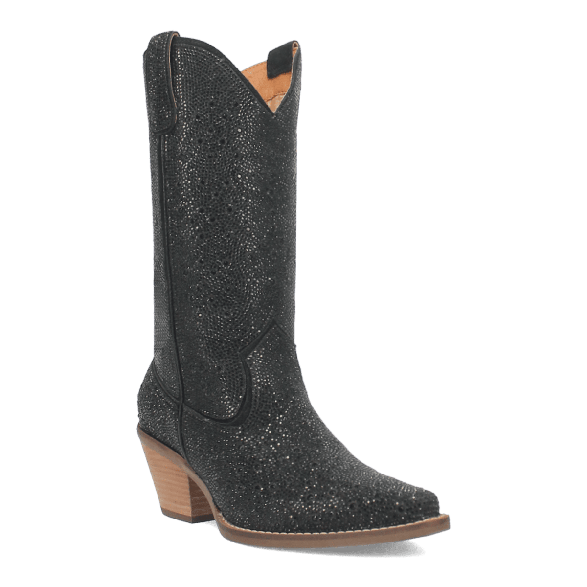 SILVER DOLLAR LEATHER BOOT