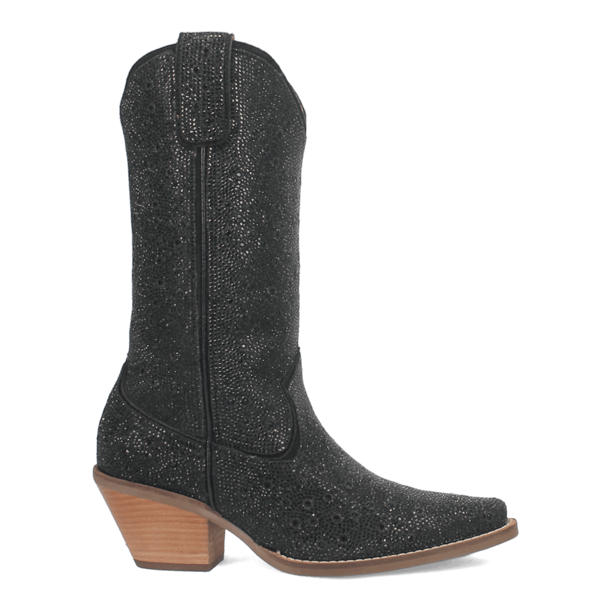 SILVER DOLLAR LEATHER BOOT